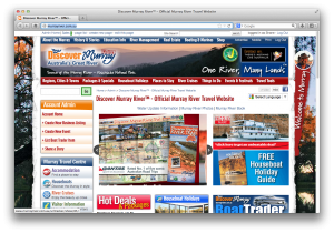 Discover Murray River website