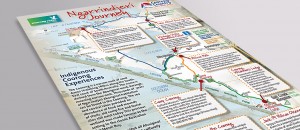 Ngarrindjeri Journey map of the Coorong, South Australia