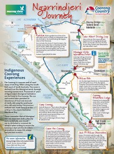 Ngarrindjeri Coorong Journey map - Coorong Country