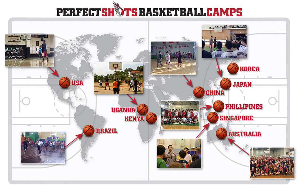 Perfect Shots Basketball World Map