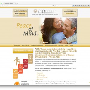 PRP Group website