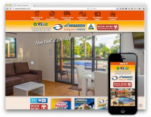 All Seasons Holiday Park Mildura website