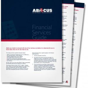 ABACUS Financial Services Guide