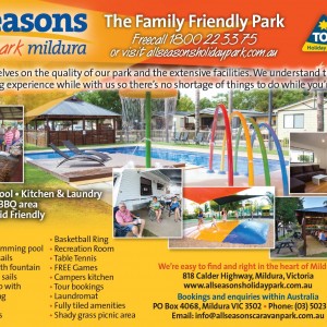 All Seasons Holiday Park ad