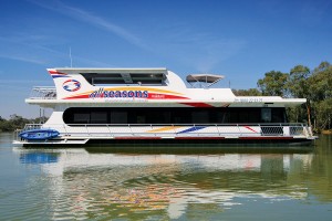 All Seasons Houseboats branding