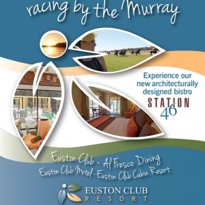 Euston Club Resort A5 Racing Ad