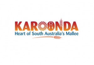 Karoonda Heart of the Mallee logo design
