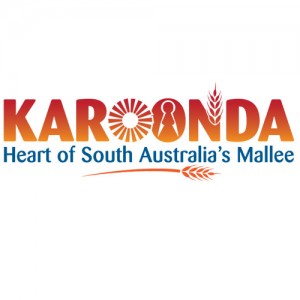 Karoonda Heart of the Mallee logo design