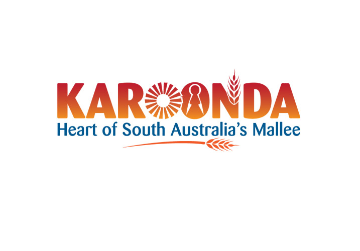 Karoonda Heart of the Mallee logo design