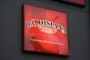 Louisiana Tavern signage