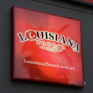 Louisiana Tavern signage