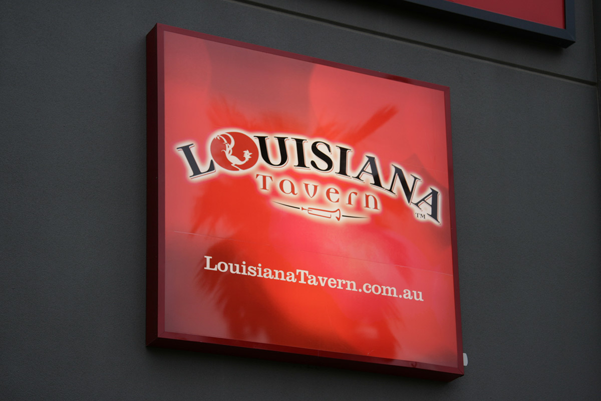 Louisiana Tavern signage