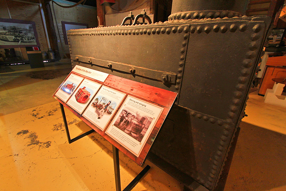 Mannum Museum William Randell Interpretive signs