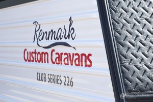Renmark Custom Caravans van signage