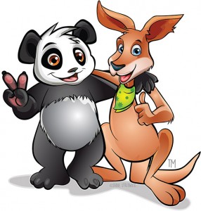 Foo and Roo illustration