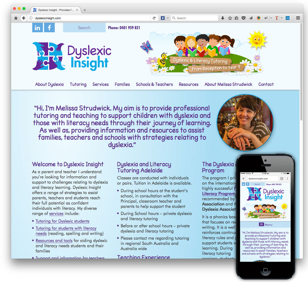 Dyslexic Insight website