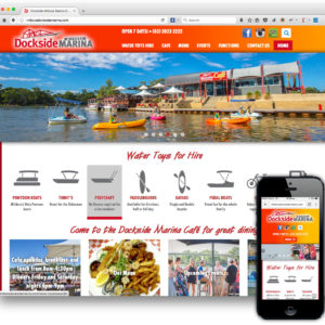 Dockside Mildura Marina website