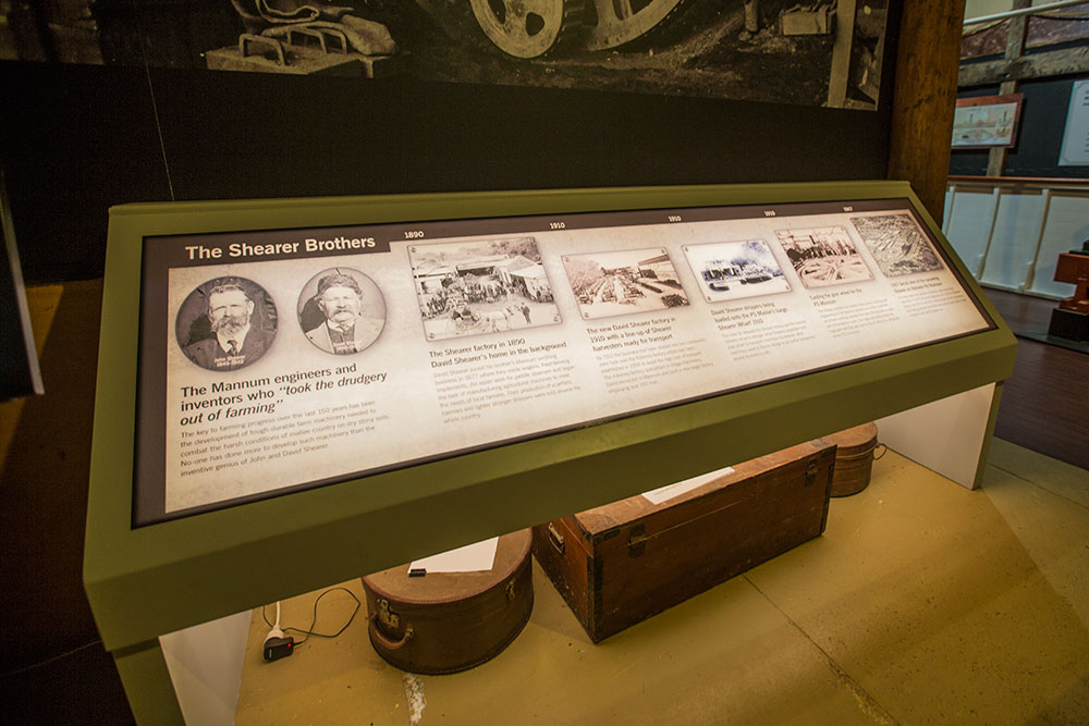 Mannum Dock Museum Shearer Display