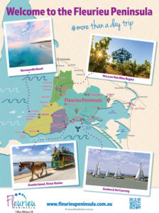 Fleurieu Peninsula Tourism Interpretive Sign and Map