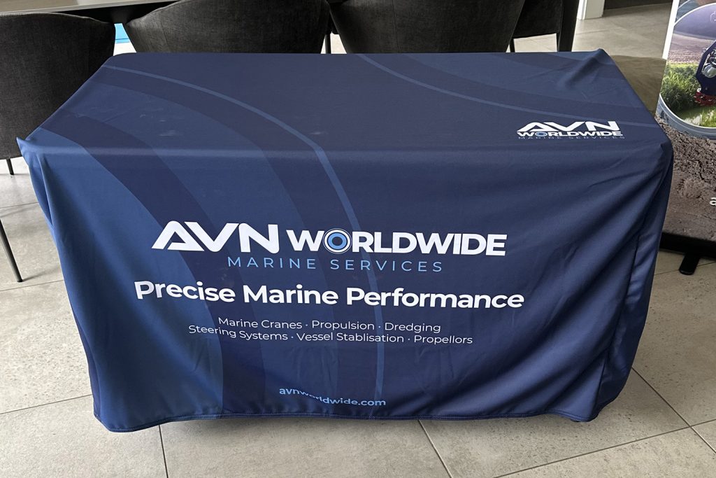 AVN Worldwide tablecloth