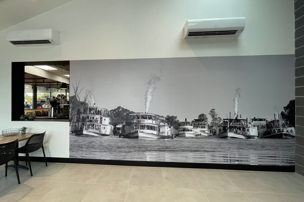 PS Melbourne large display