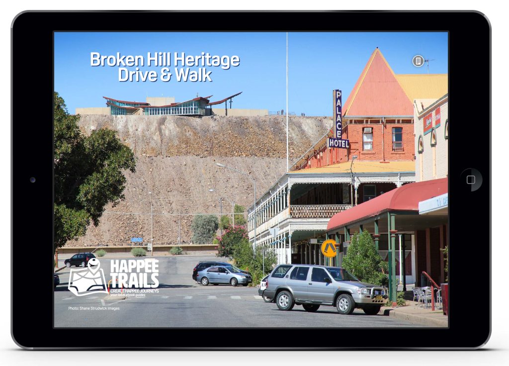 Broken Hill & Silverton Happee Trails eBook tablet