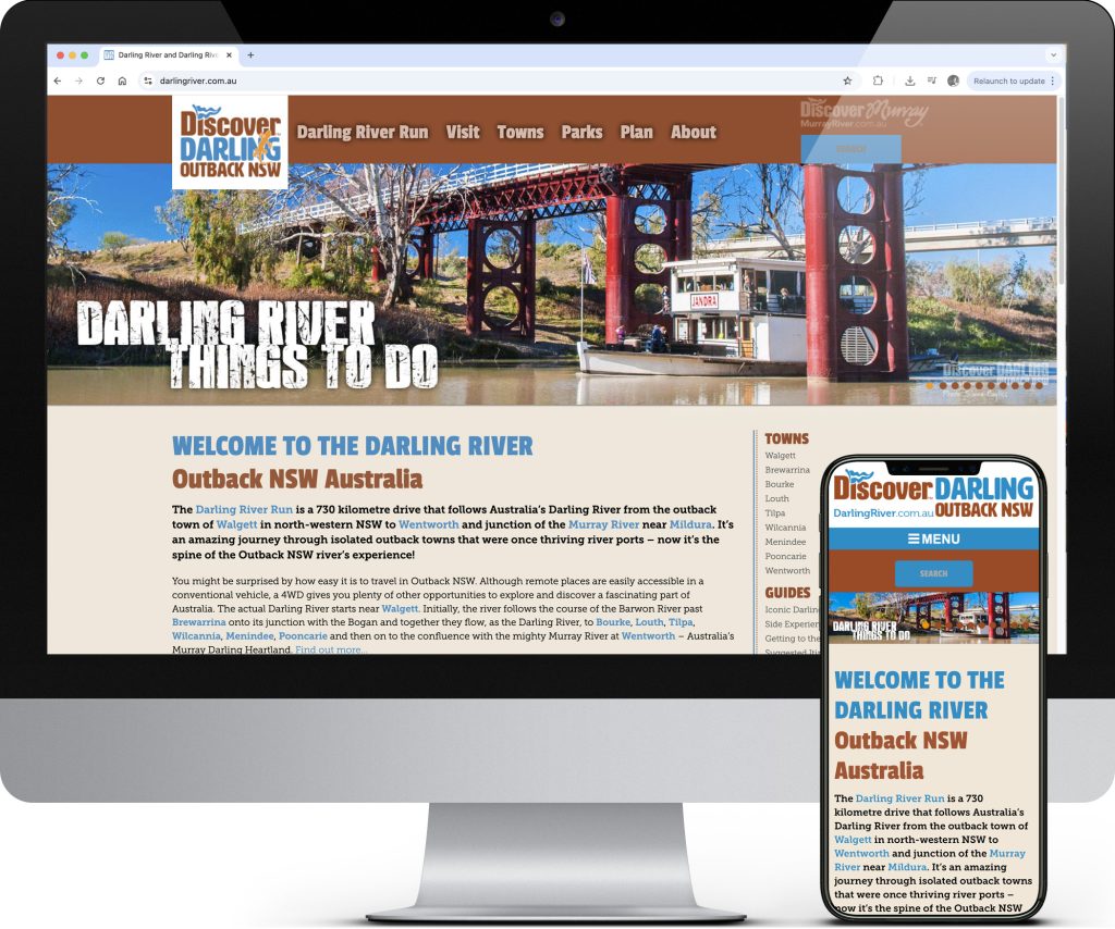Darling River Website
