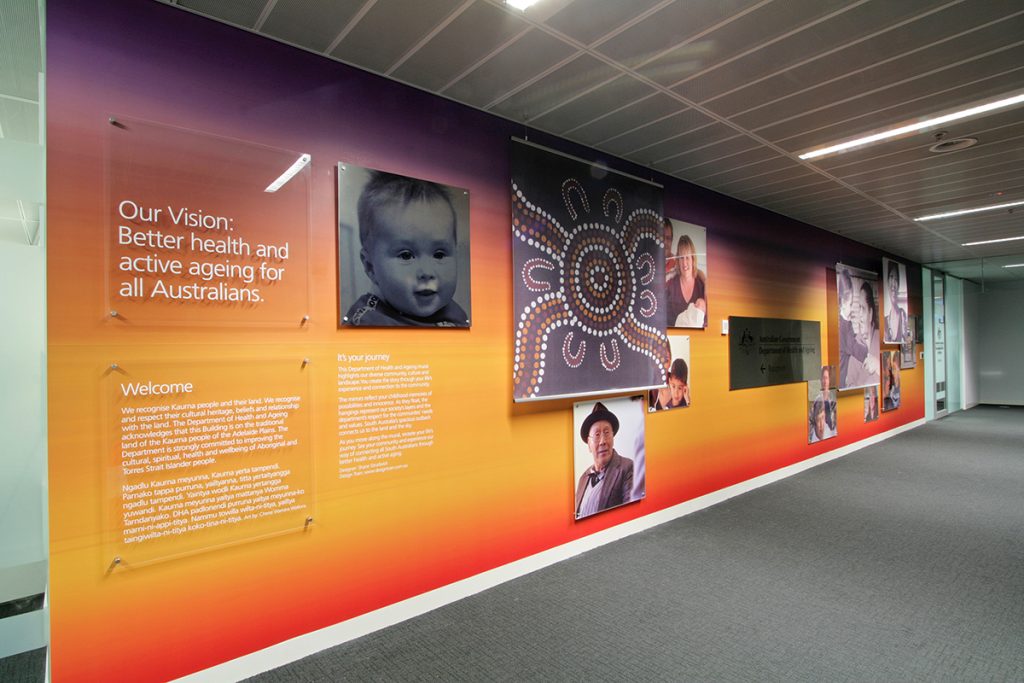 Department of Health foyer display
