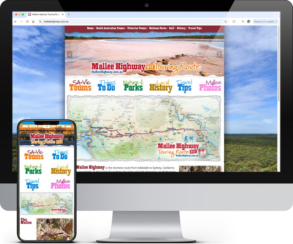 Mallee Highway website