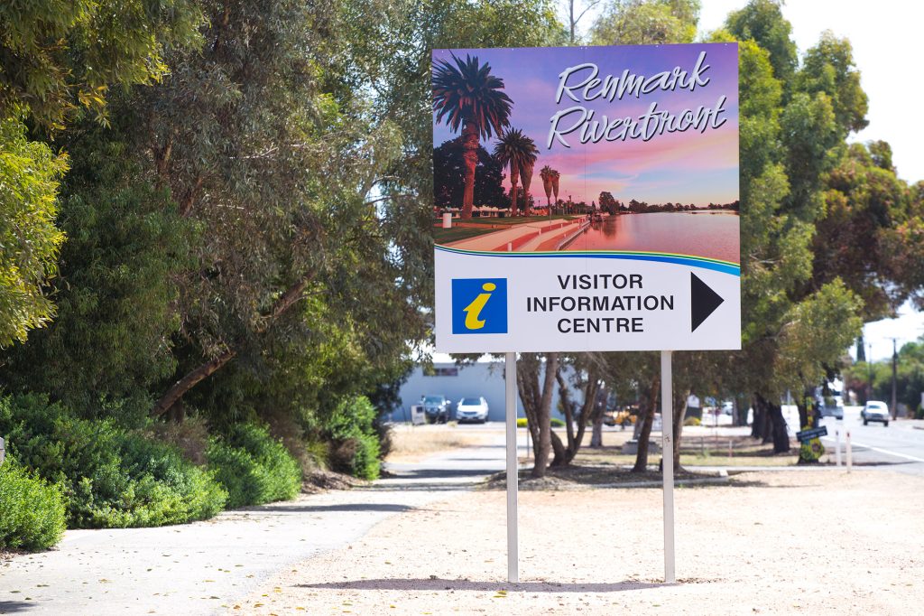 Renmark Riverfront Signage