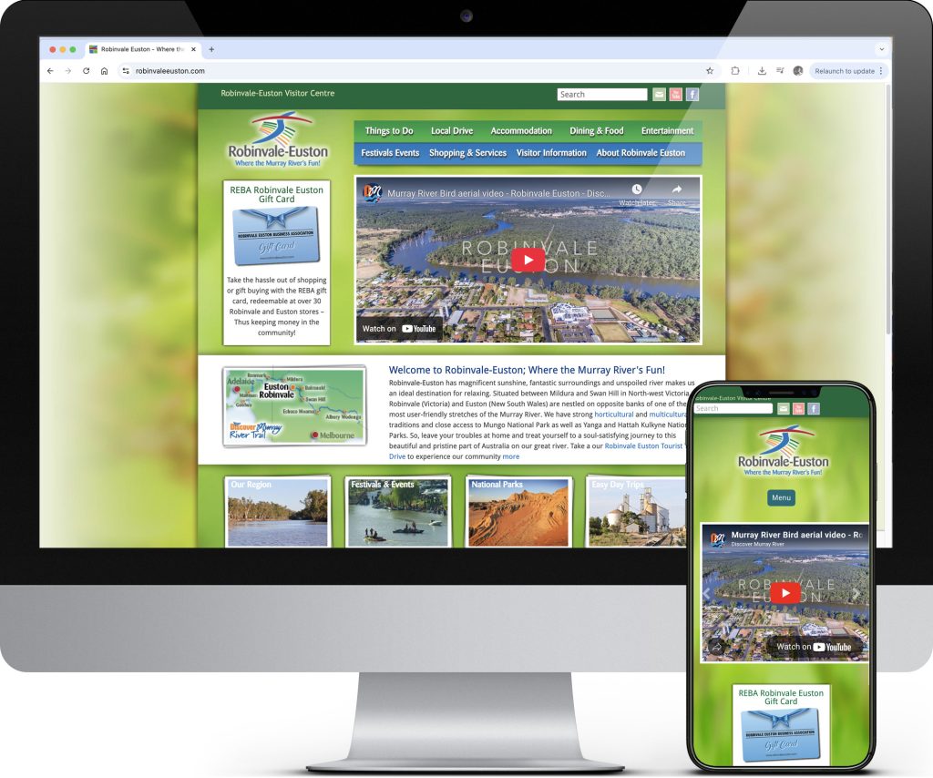 Robinvale Euston website